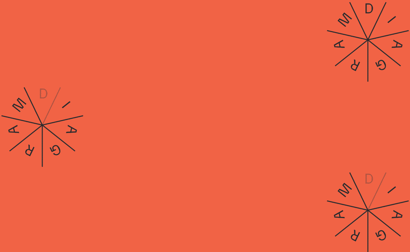 Animation of Diagram logos spinning clockwise in repetition